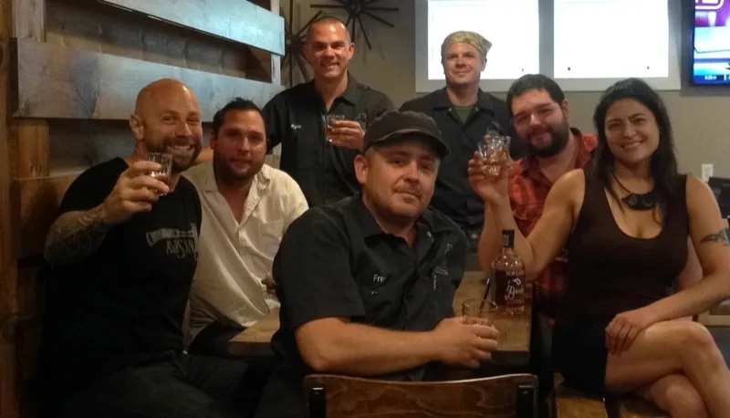 B-ACK Yard BBQ team at Straight Wharf