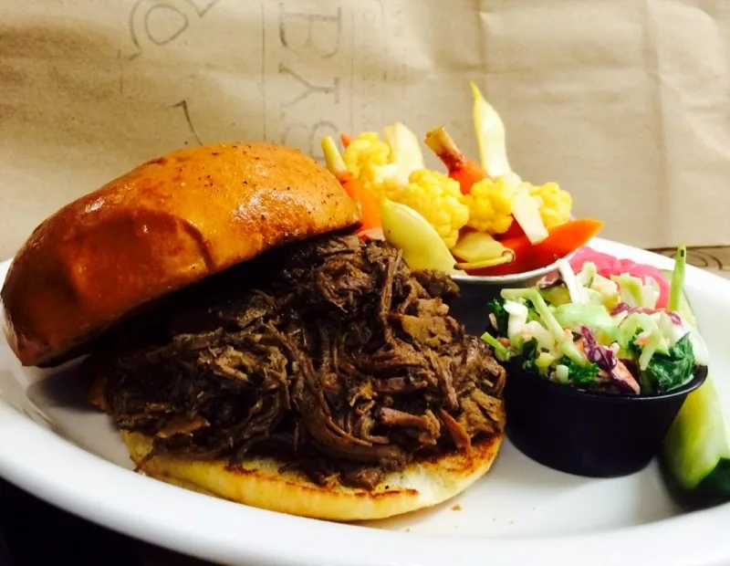 Brisket sandwich