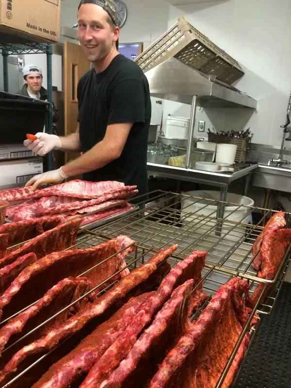 Rack of ribs